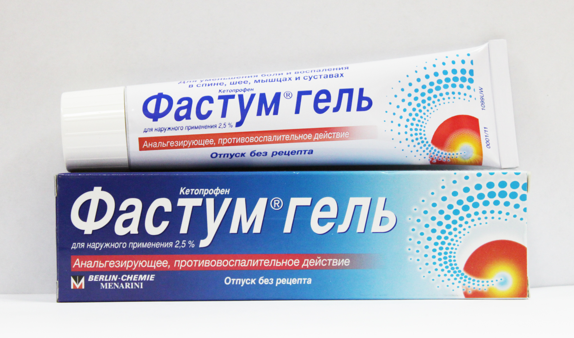 Самый популярный противовоспалительный препарат — Фастум гель