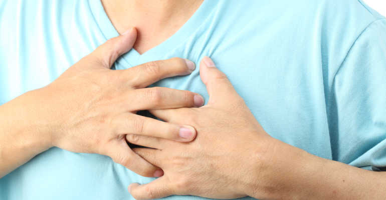 Является ли боль в сердце симптомом грудного остеохондроза?