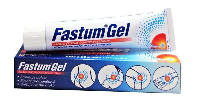 Самый популярный противовоспалительный препарат — Фастум гель