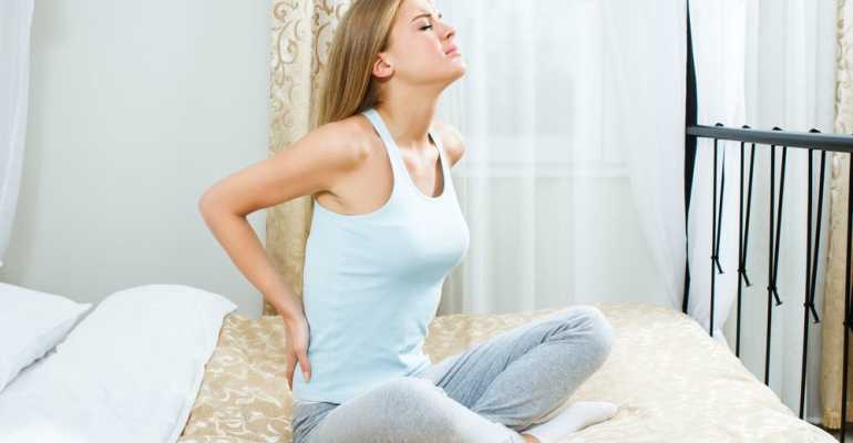 Причины болевого синдрома в спине в положении лежа